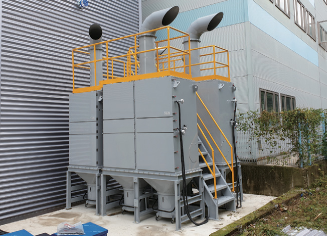 식품 가공시 발생하는 분진 포집