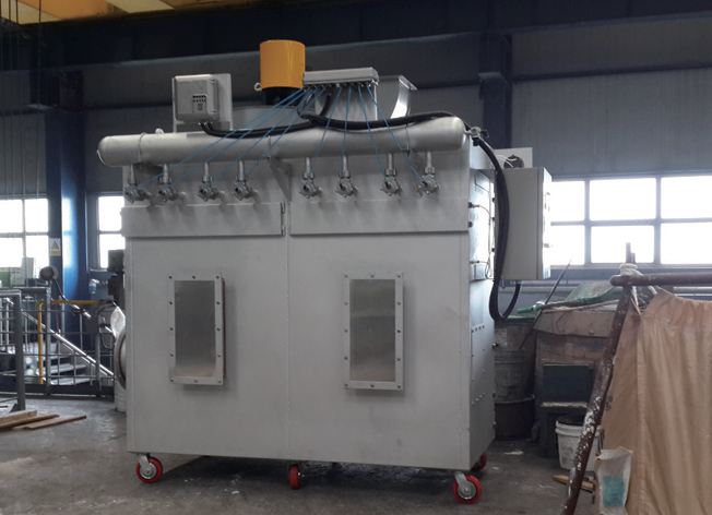 구리전선 가공시 발생하는 흄 포짐