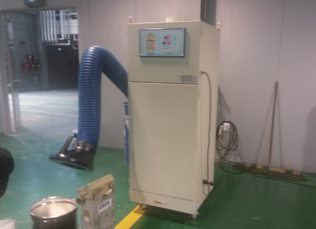 2차전지 연구소 원료 혼합 포집