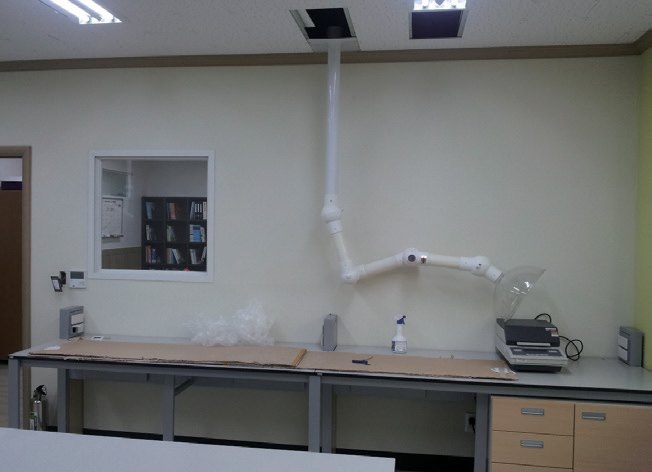 비료 연구소 암후드설치